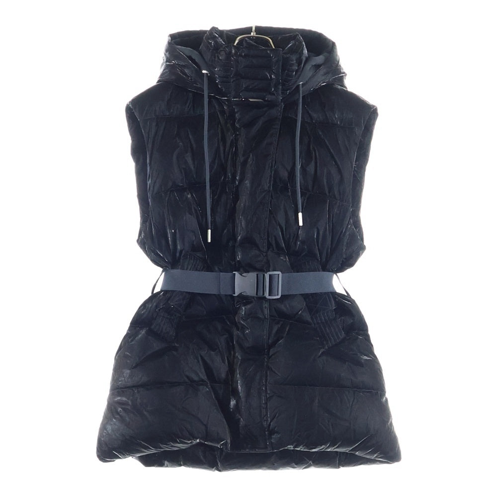 DIESEL(ディーゼル) フーディーダウンベスト レディース ブラック