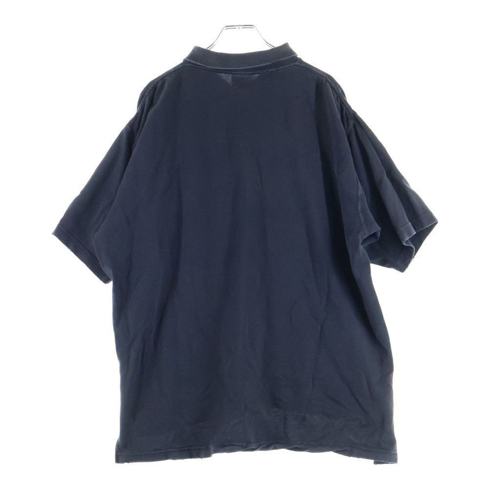 BALENCIAGA(バレンシアガ) LAUREL CLASSIC S/S ローレルクラシック 半袖ポロシャツ ブラック 828531