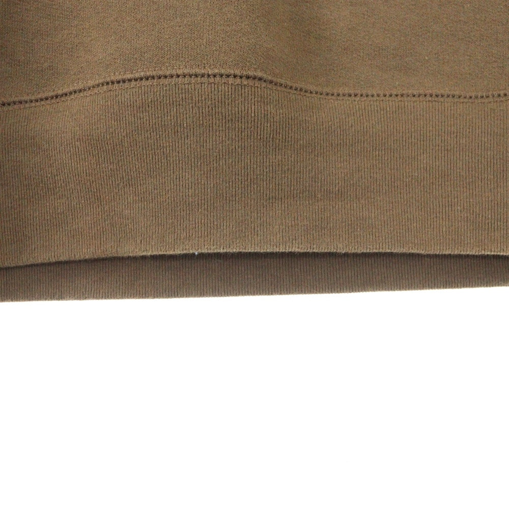 CHROME HEARTS(クロムハーツ) Y NOT SLOW RIDE S/S SWEAT T 胸CH刺繍ロゴ 半袖スウェット ブラウン