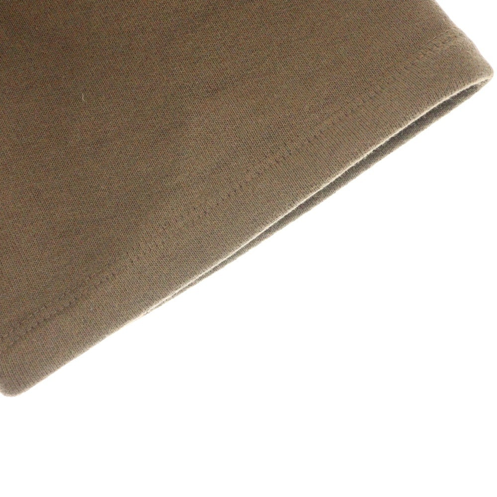 CHROME HEARTS(クロムハーツ) Y NOT SLOW RIDE S/S SWEAT T 胸CH刺繍ロゴ 半袖スウェット ブラウン