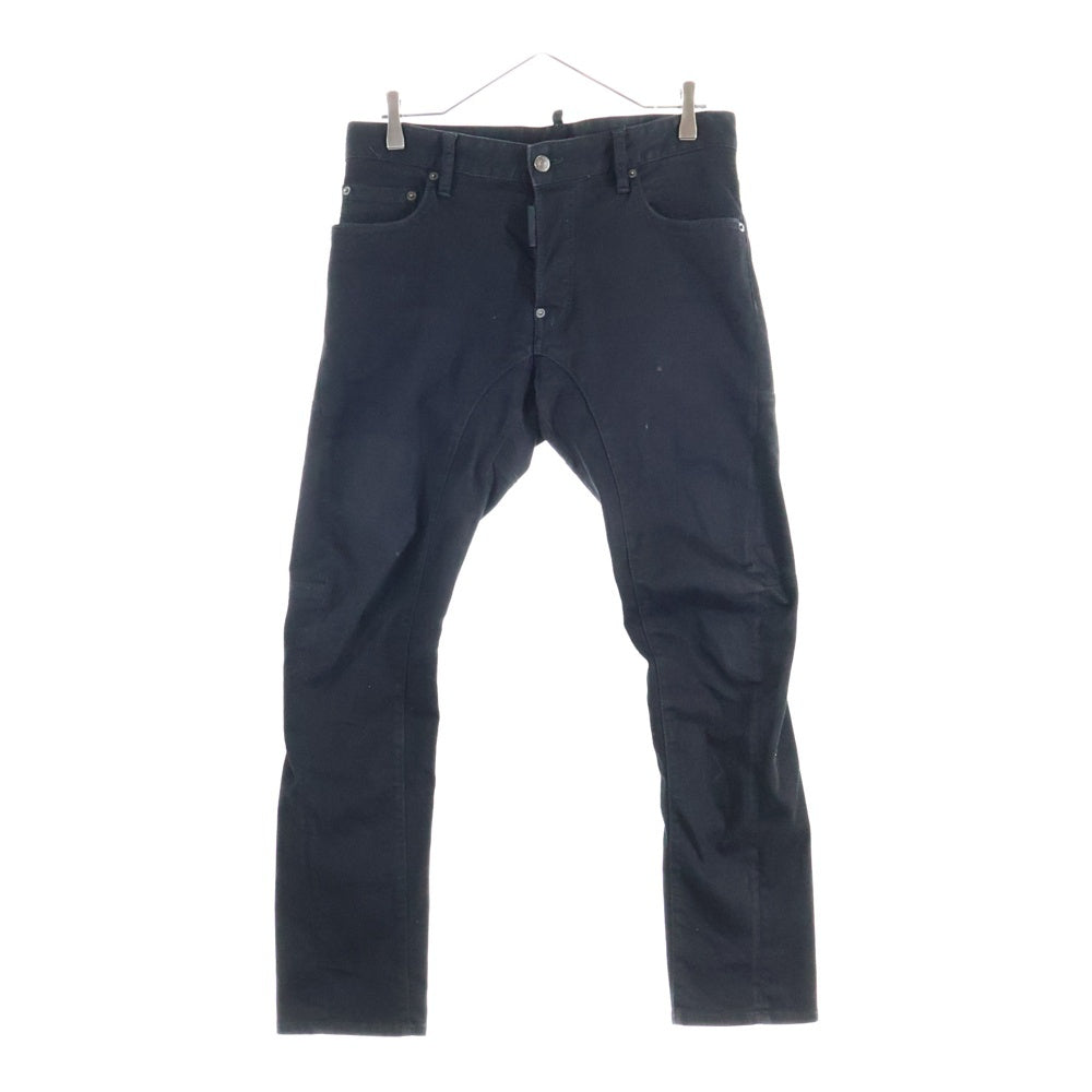 DSQUARED2(ディースクエアード) ブラックブル タイディバイカージーンズ スキニーパンツ ブラック S74LB1308 S30730