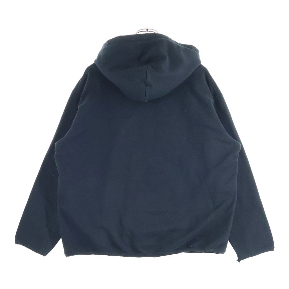 VLONE(ヴィーロン) フロントプリント プルオーバーパーカー ブラック