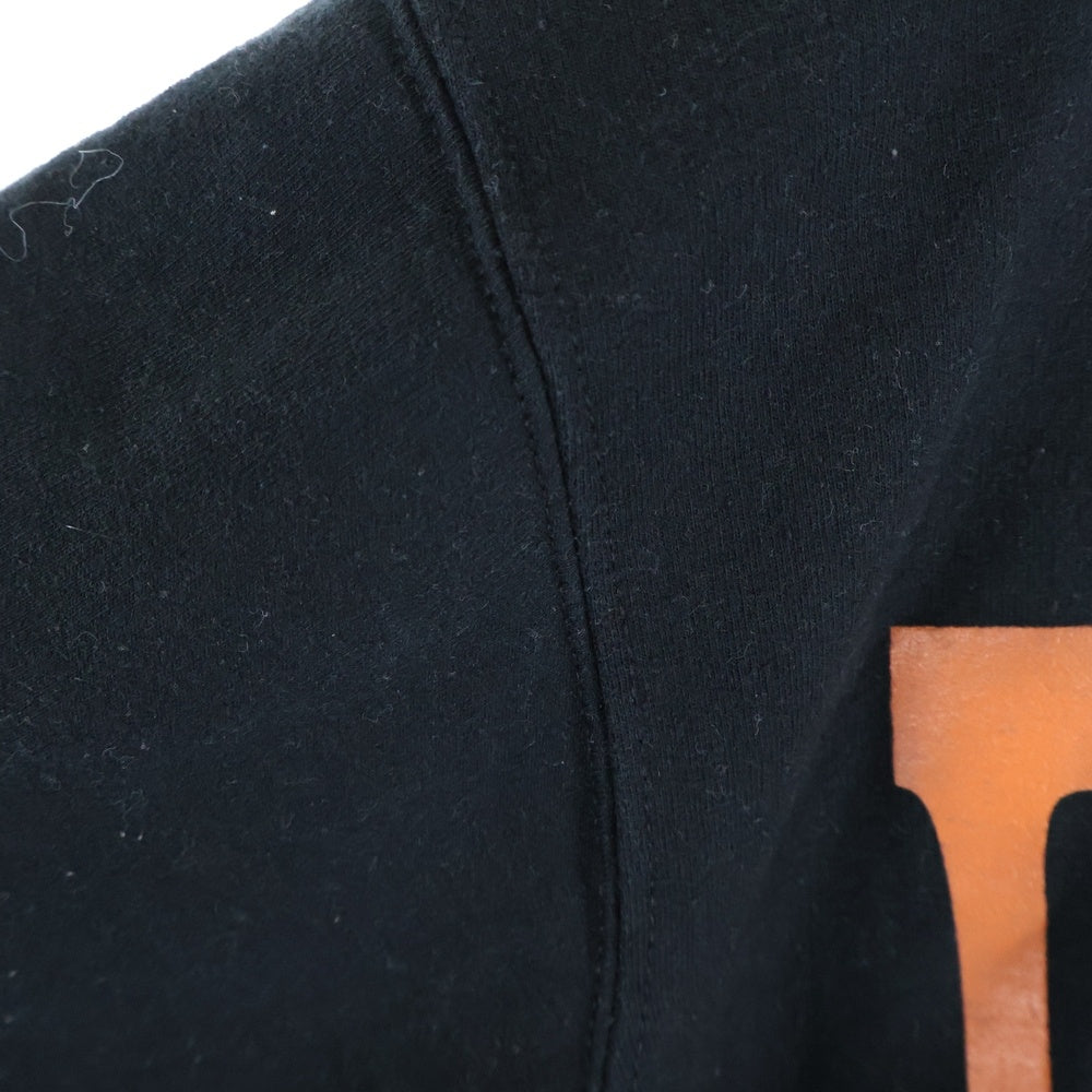 VLONE(ヴィーロン) フロントプリント プルオーバーパーカー ブラック