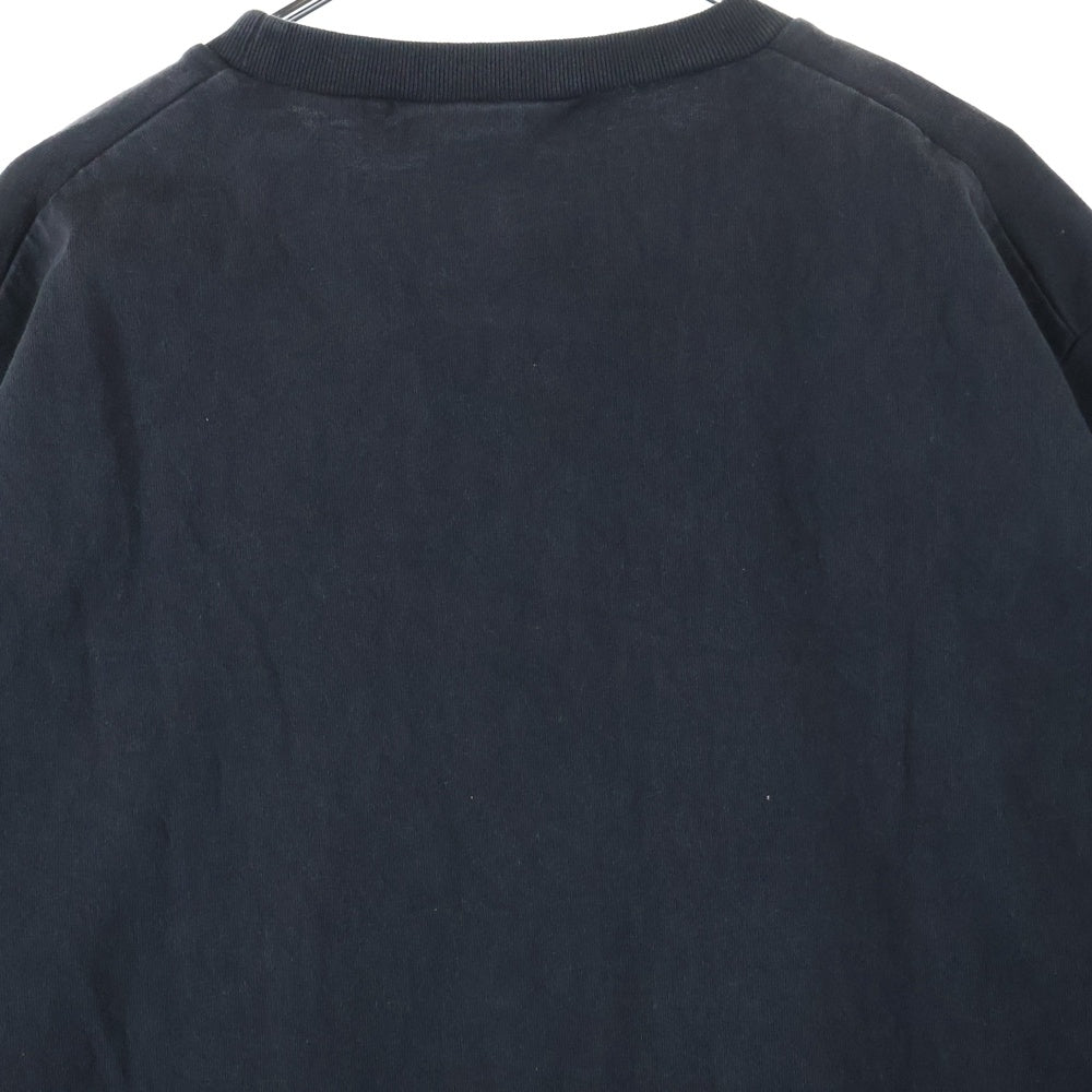 DSQUARED2(ディースクエアード) フロントロゴプリント クルーネック 半袖tシャツ ブラック S74GD1170 S23851