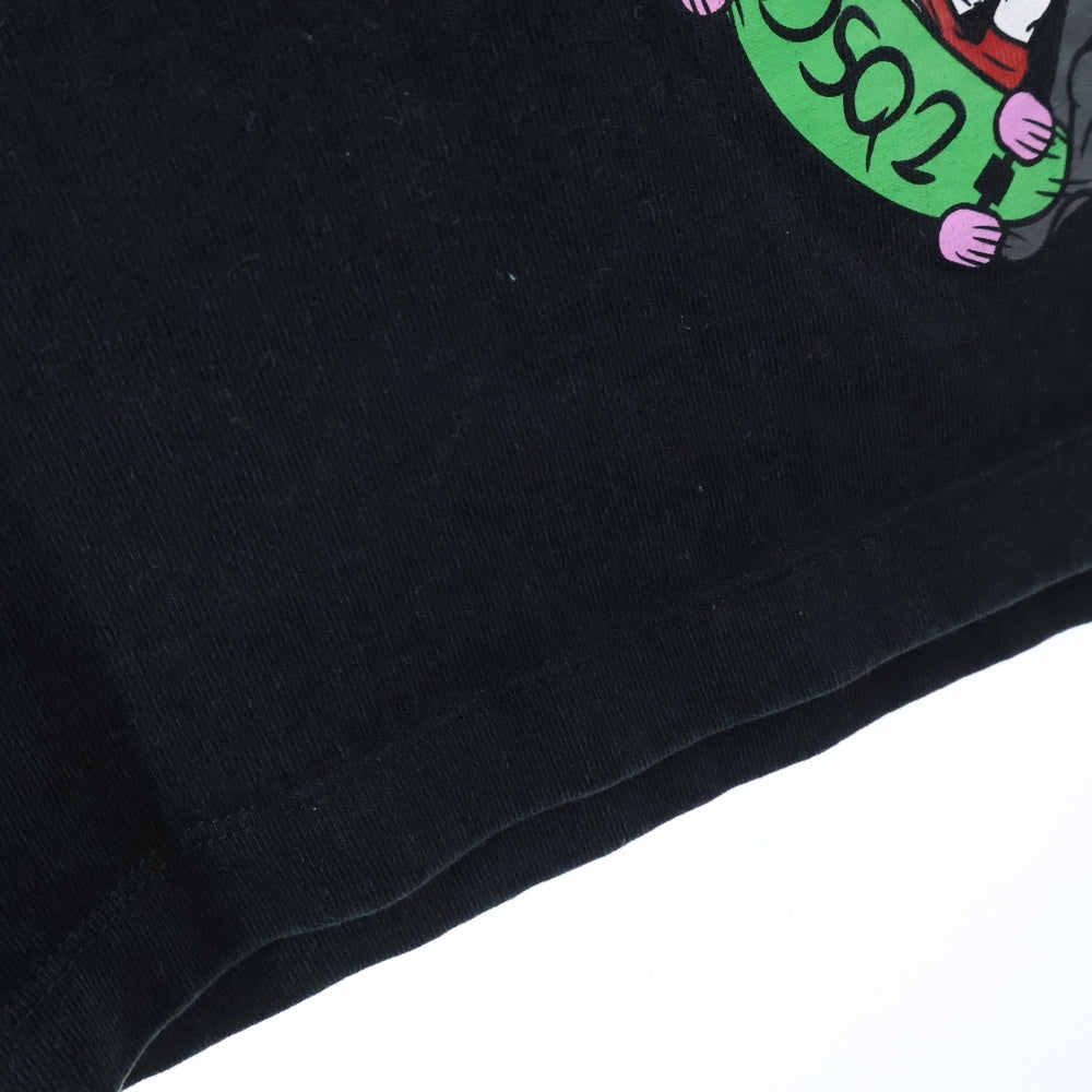 DSQUARED2(ディースクエアード) フロントロゴプリント クルーネック 半袖tシャツ ブラック S74GD1170 S23851