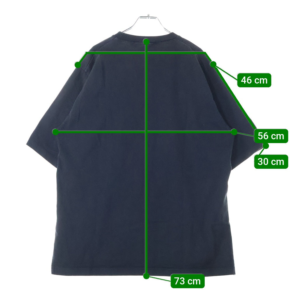 DSQUARED2(ディースクエアード) フロントロゴプリント クルーネック 半袖tシャツ ブラック S74GD1170 S23851