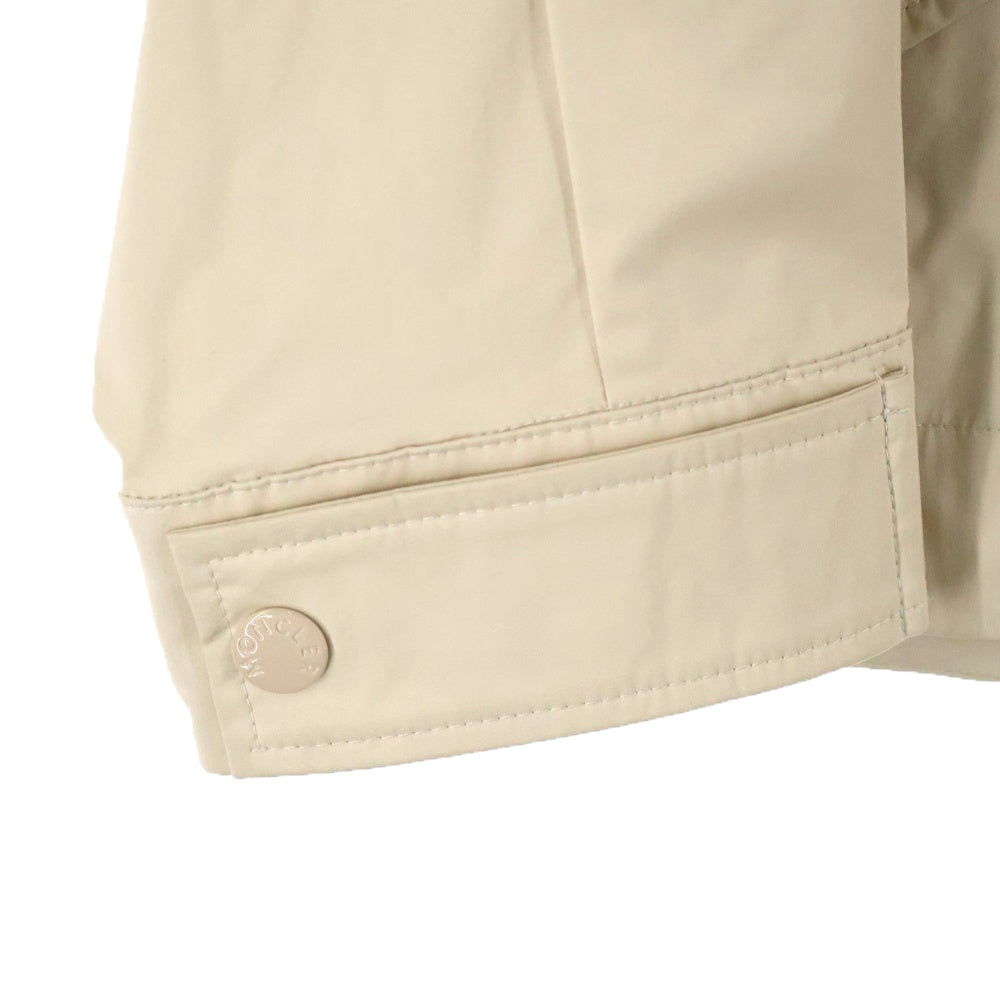 MONCLER(モンクレール) VALIERE SHORT PARKA ナイロンフーディージャケット レディース ベージュ I10931A00078 539HW