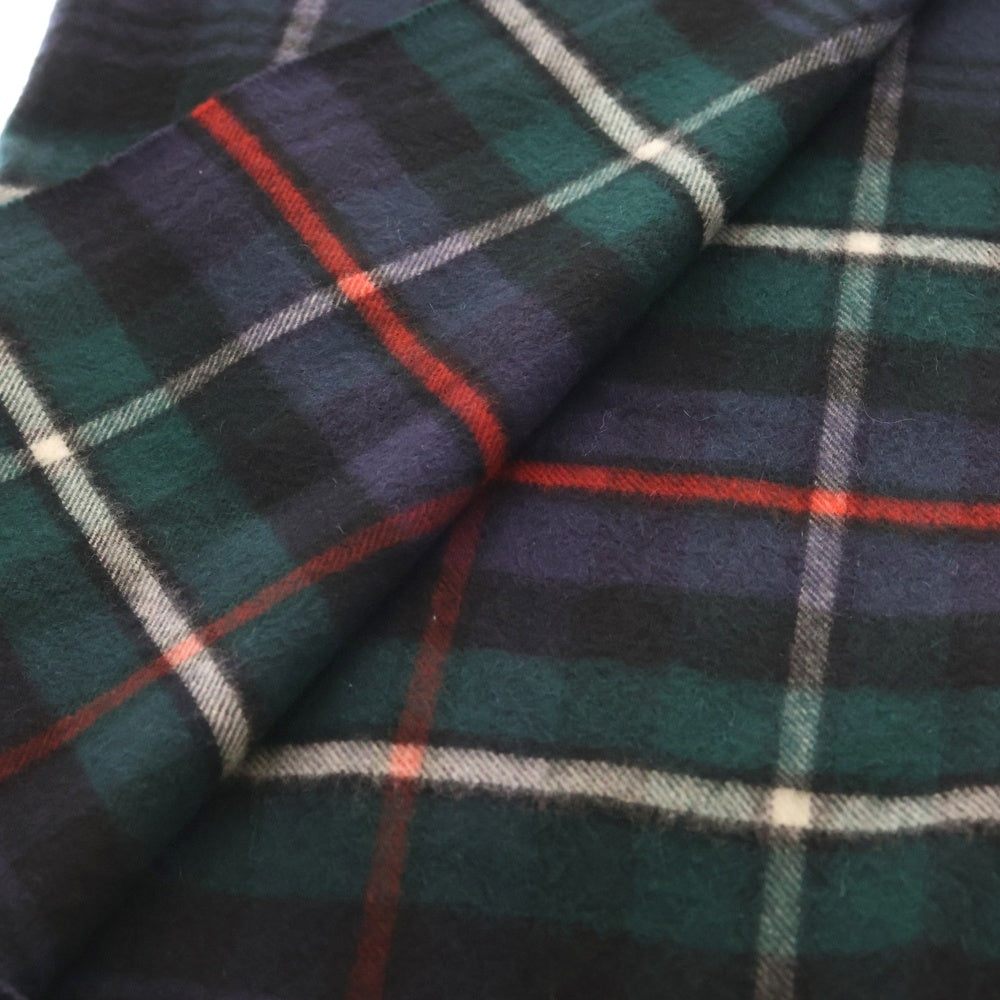 Johnstons Of Elgin(ジョンストンズ オブ エルガン) カシミア チェック柄 マフラー ストール マルチカラー