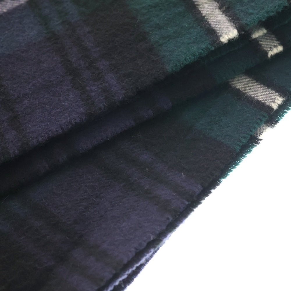 Johnstons Of Elgin(ジョンストンズ オブ エルガン) カシミア チェック柄 マフラー ストール マルチカラー