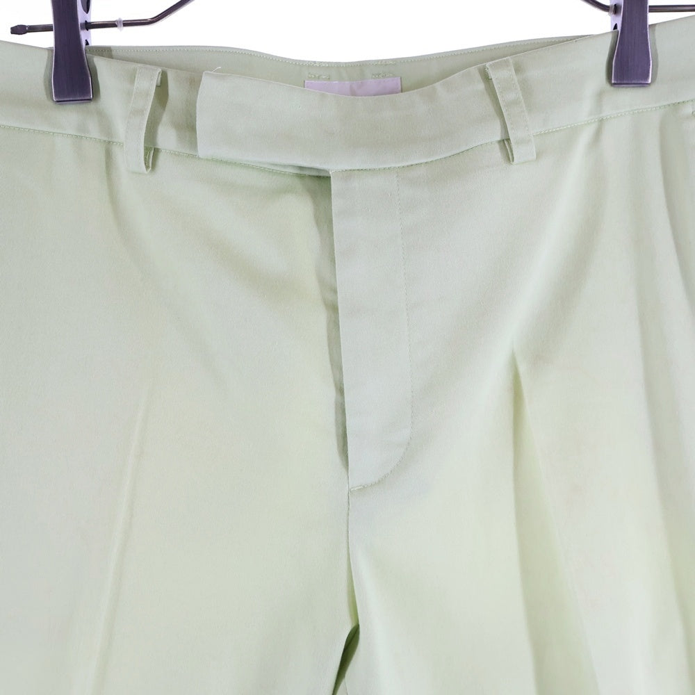 IENA(イエナ) スラックスパンツ レディース グリーン 22-030-900-2070-1-0