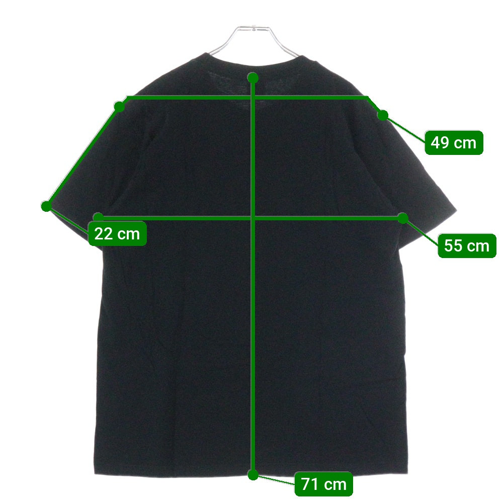 SUPREME(シュプリーム) 21SS Skeleton Tee フロントプリント クルーネック 半袖Tシャツ ブラック