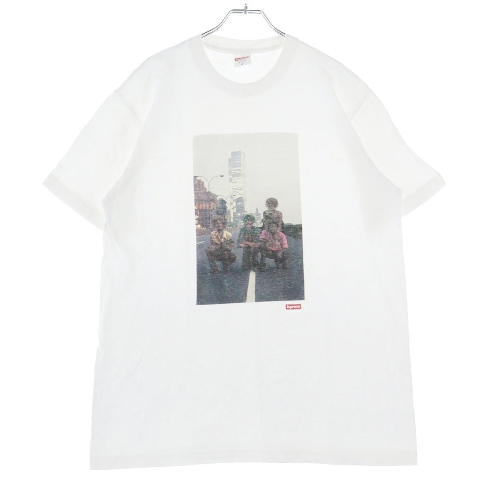 SUPREME(シュプリーム) 21SS Augustus Pablo Tee フリントプリント クルーネック 半袖Tシャツ ホワイト
