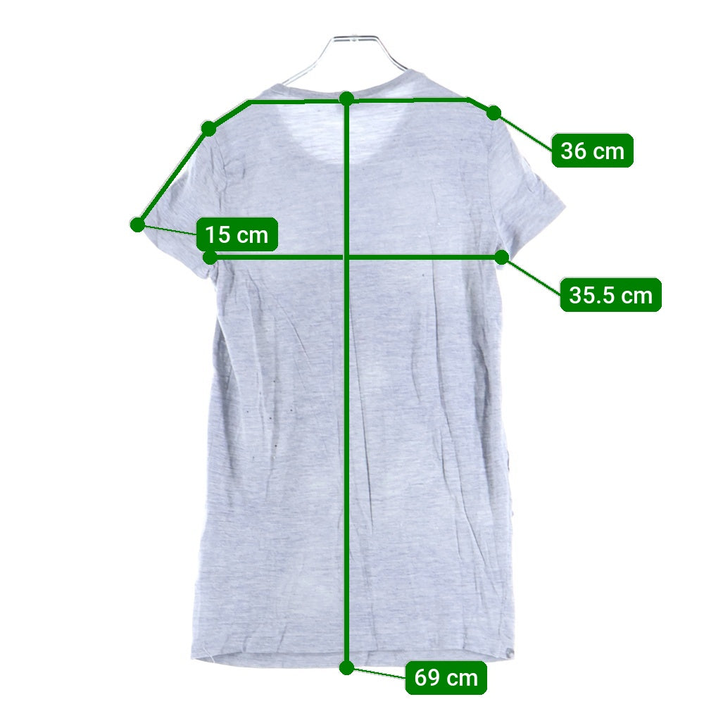 DSQUARED2(ディースクエアード) 16AW Toxiccoma graphic Tee フロントプリント クルーネック 半袖Tシャツ レディース S72GC0942 S22146