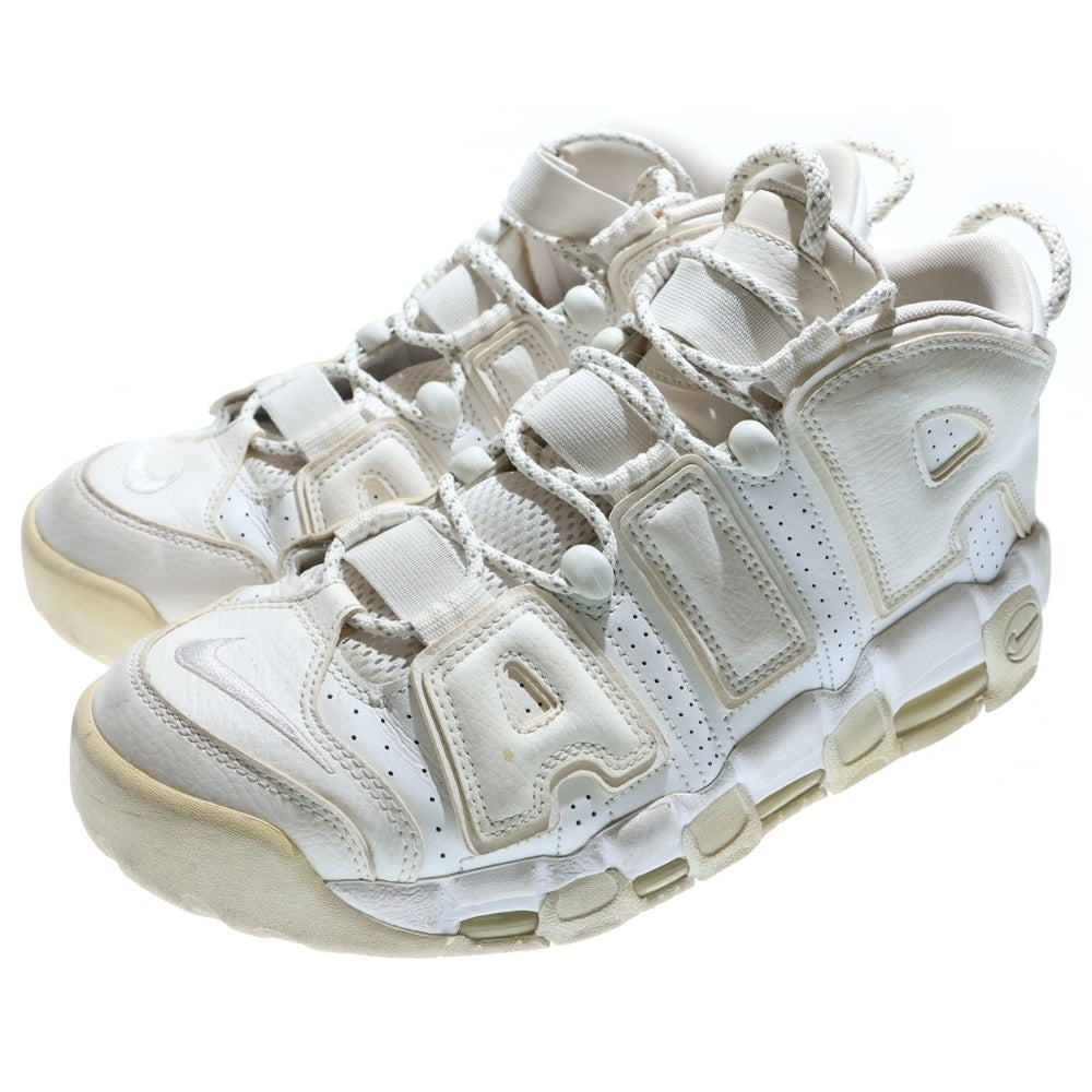 NIKE(ナイキ) Air More Uptempo '96 Triple White エアモアアップテンポ '96 ハイカットスニーカー ホワイト US10/28cm 921948-100