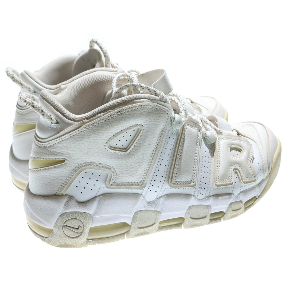 NIKE(ナイキ) Air More Uptempo '96 Triple White エアモアアップテンポ '96 ハイカットスニーカー ホワイト US10/28cm 921948-100
