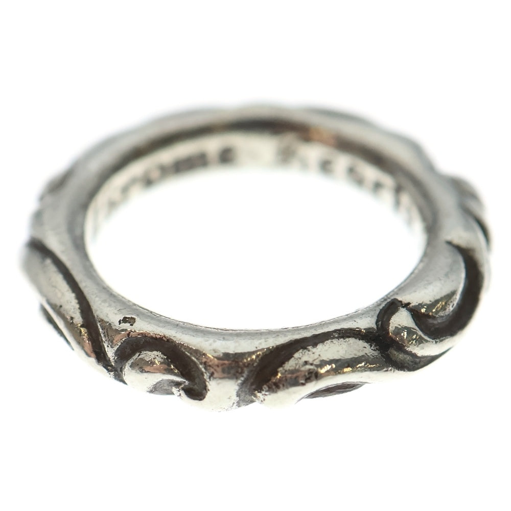 大幅値下 クロムハーツ Chrome Hearts シルバー スクロールバンド CHROME HEARTS(クロムハーツ) SCRL BAND スクロールバンド リング