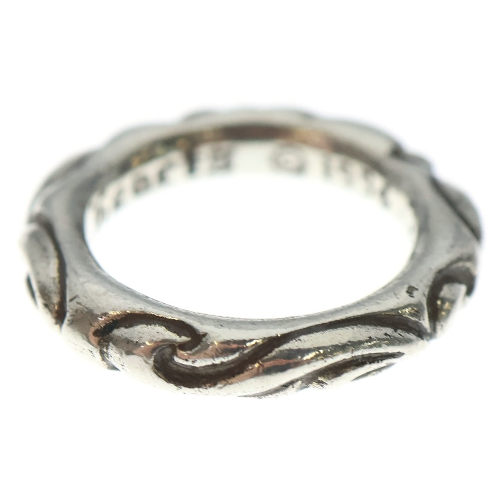 CHROME HEARTS(クロムハーツ) SCRL BAND スクロールバンド リング シルバー BCA351