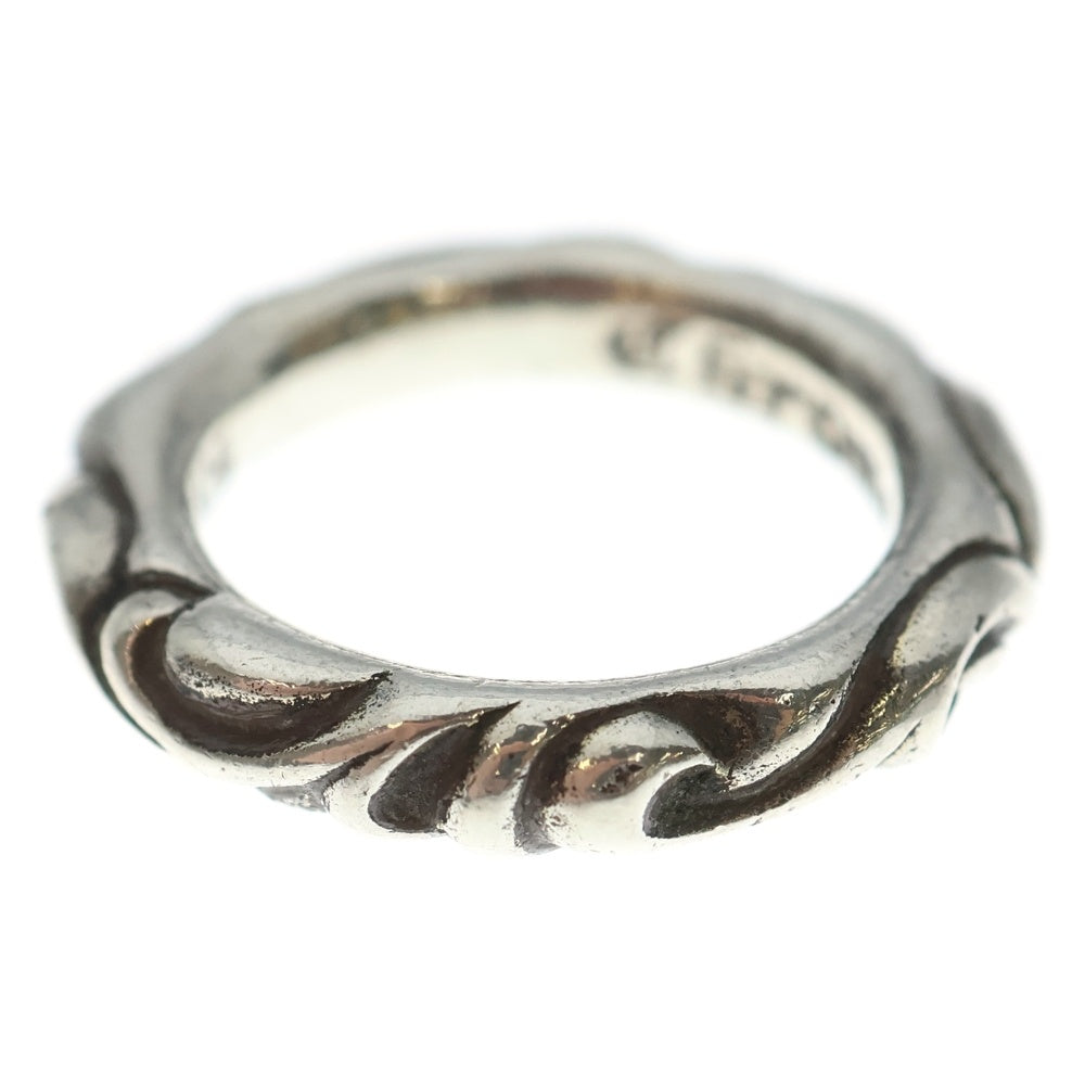 CHROME HEARTS(クロムハーツ) SCRL BAND スクロールバンド リング シルバー BCA351