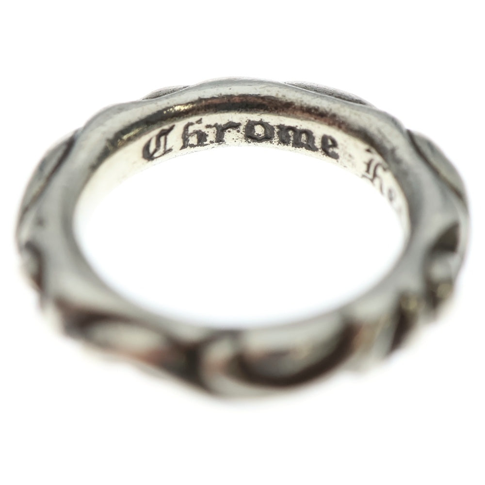 CHROME HEARTS(クロムハーツ) SCRL BAND スクロールバンド リング シルバー BCA351