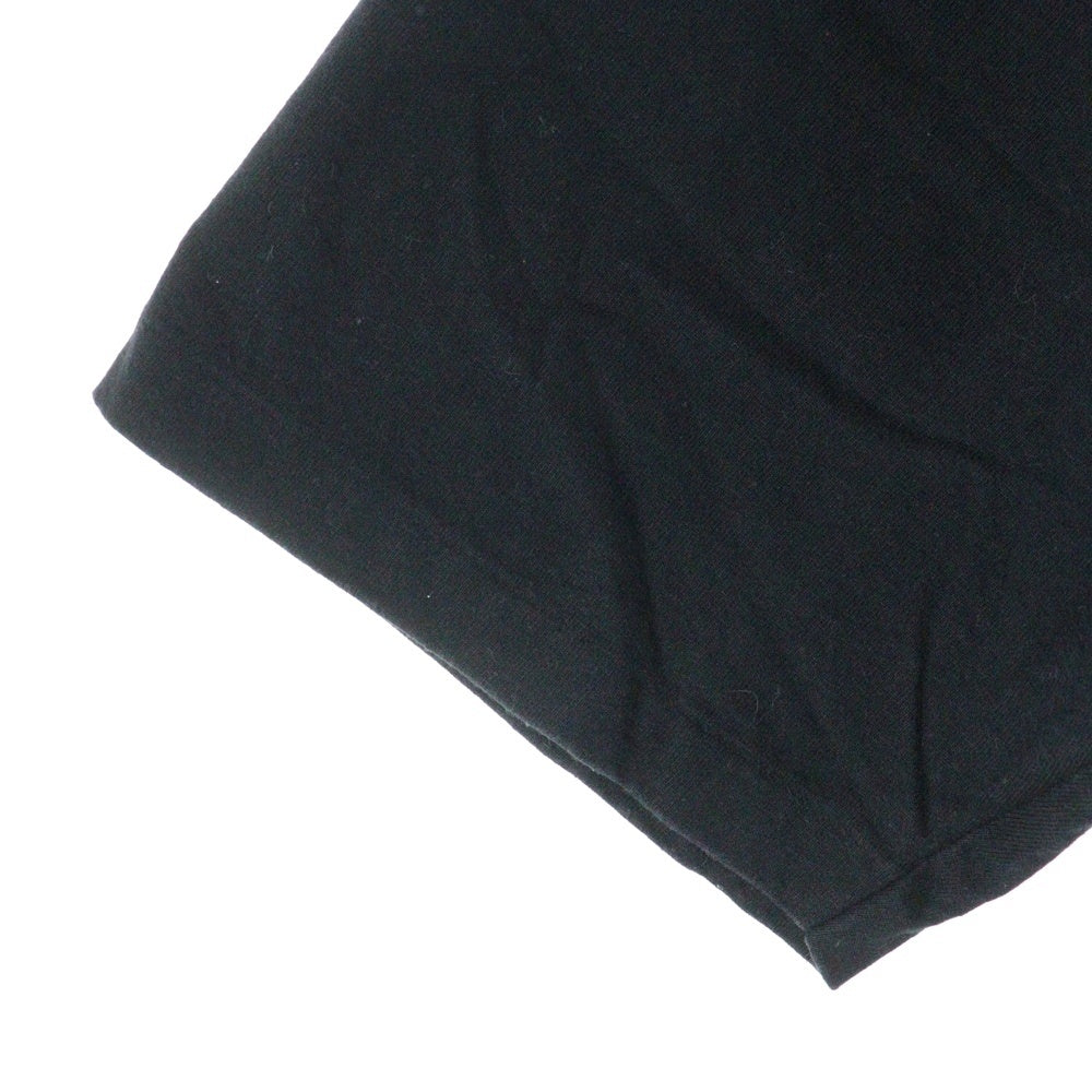 A BATHING APE(アベイシングエイプ) ×COMME des GARCONS フロントプリント クルーネック半袖Tシャツカットソー ブラック