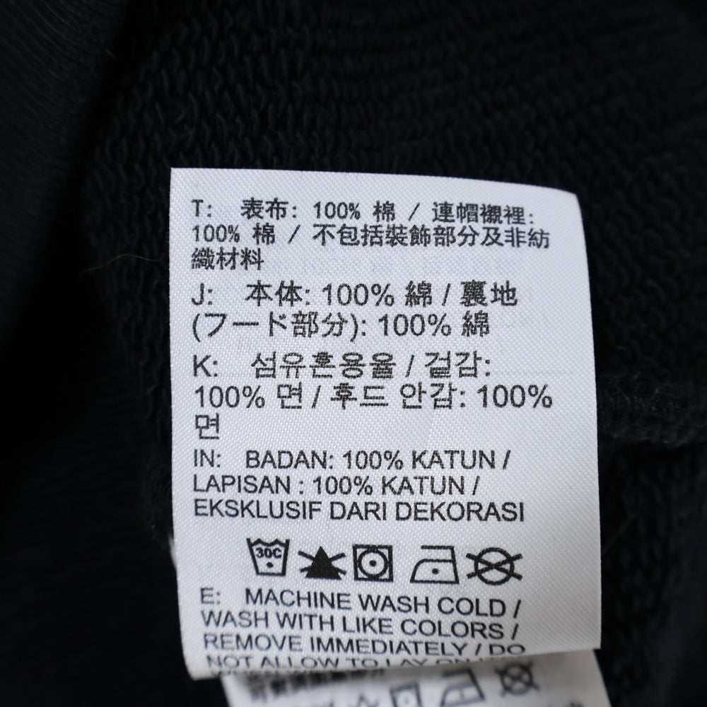 NIKE(ナイキ) ×JORDAN×CACTUS JACK×FRAGMENT 両面プリント プルオーバーパーカー ブラック DJ0615-010