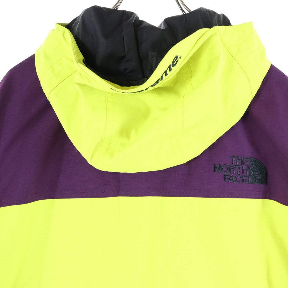 SUPREME(シュプリーム) 18AW × THE NORTH FACE Expedition Jacket GORE-TEX ザノースフェイス エクスペディション ジャケット ゴアテックス イエロー/パープル NP61810I