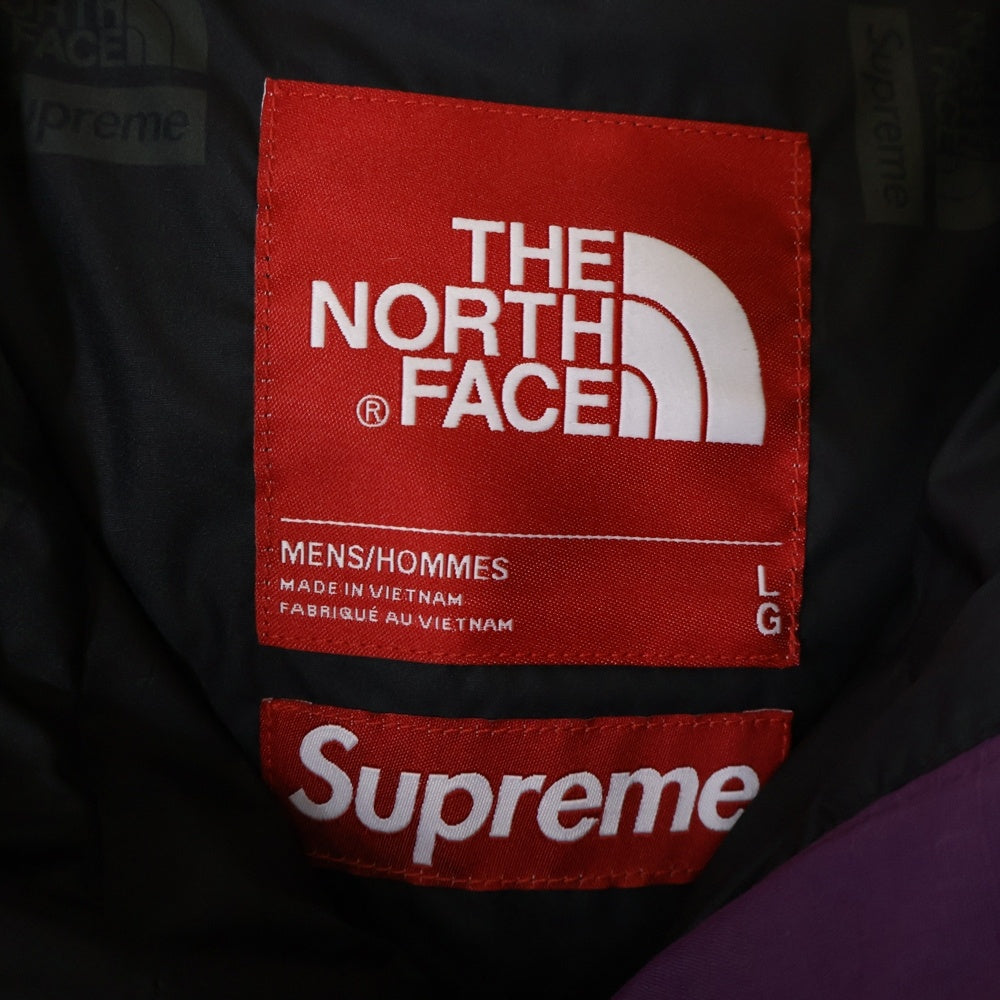 SUPREME(シュプリーム) 18AW × THE NORTH FACE Expedition Jacket GORE-TEX ザノースフェイス エクスペディション ジャケット ゴアテックス イエロー/パープル NP61810I