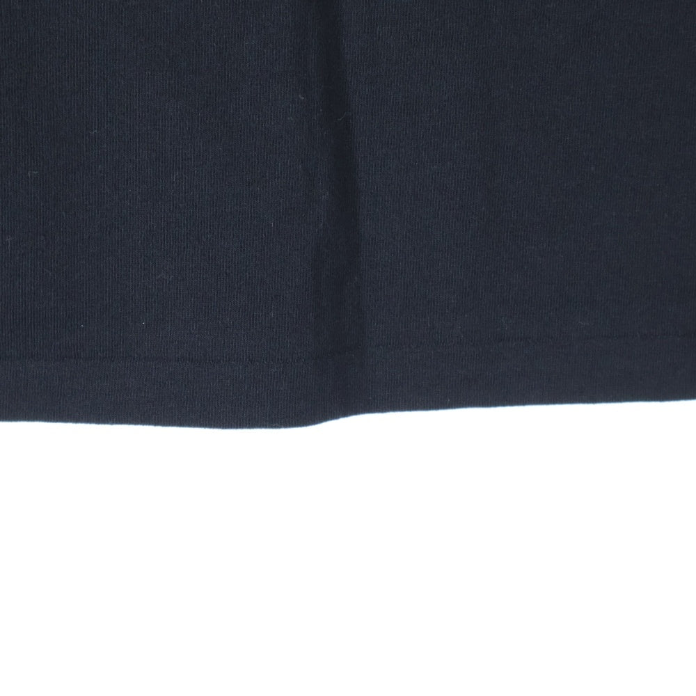 A BATHING APE(アベイシングエイプ) SWAROVSKI クルーネック長袖Tシャツカットソー ブラック/ピンク