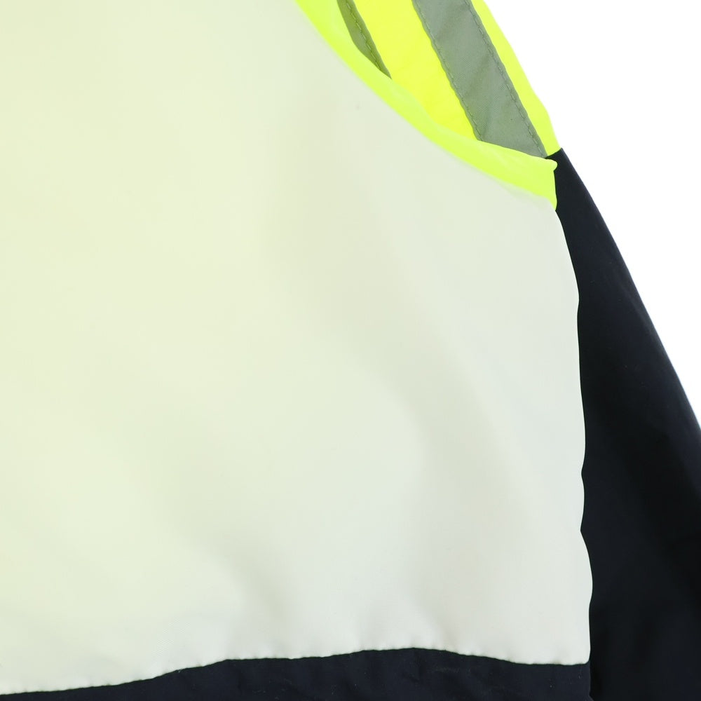 BALENCIAGA(バレンシアガ) ロゴプリント ジップアップトラックブルゾンジャケット イエロー/ホワイト/ブラック 508903 TXD12