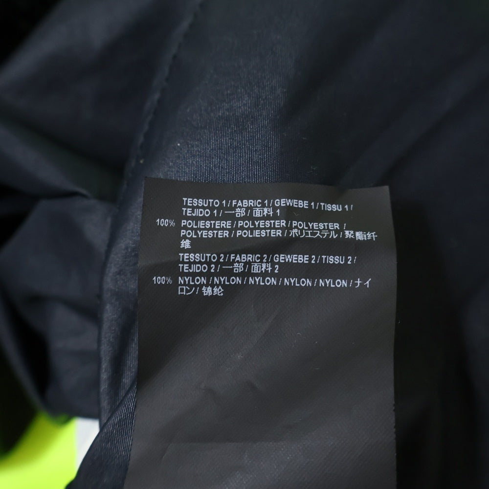 BALENCIAGA(バレンシアガ) ロゴプリント ジップアップトラックブルゾンジャケット イエロー/ホワイト/ブラック 508903 TXD12