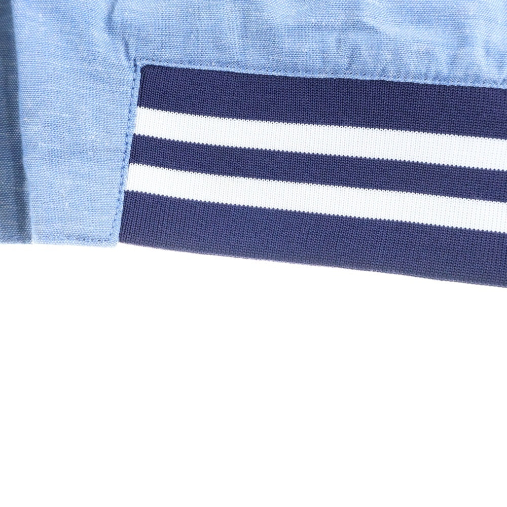 TOMMY HILFIGER(トミーヒルフィガー) アームロゴ刺繍 ジップアップジャケット インディゴ