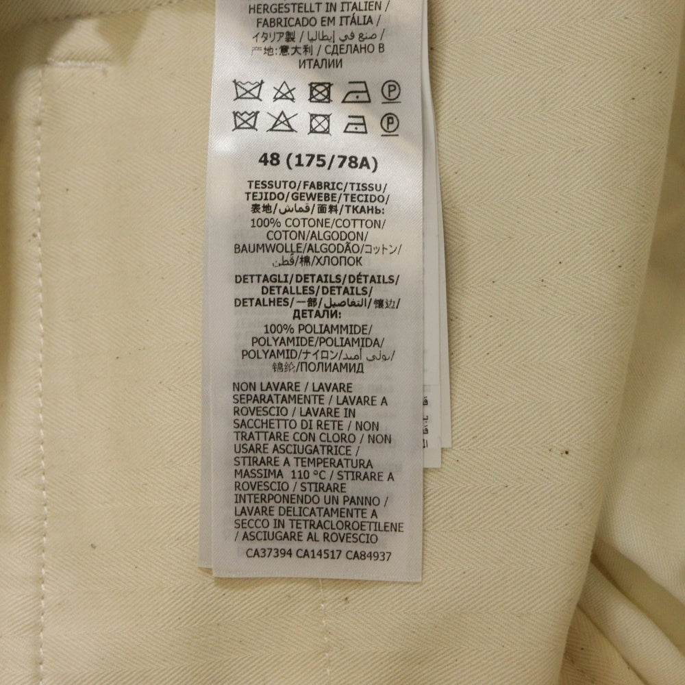 GUCCI(グッチ) インターロッキングG シェリーライン コットンカーゴパンツ ホワイト 623986 XDBA4