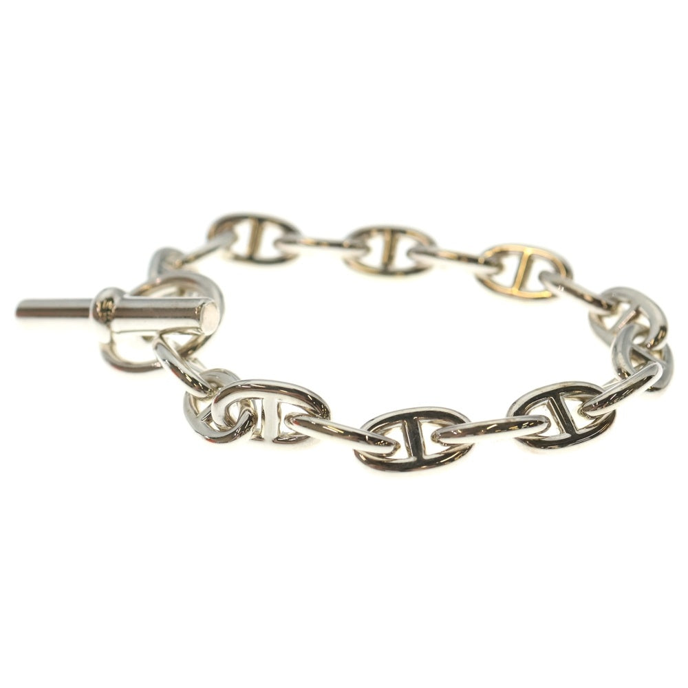 HERMES(エルメス) Chaine d'Ancre MM 18LINK シェーヌダンクル MM チェーンブレスレット シルバー