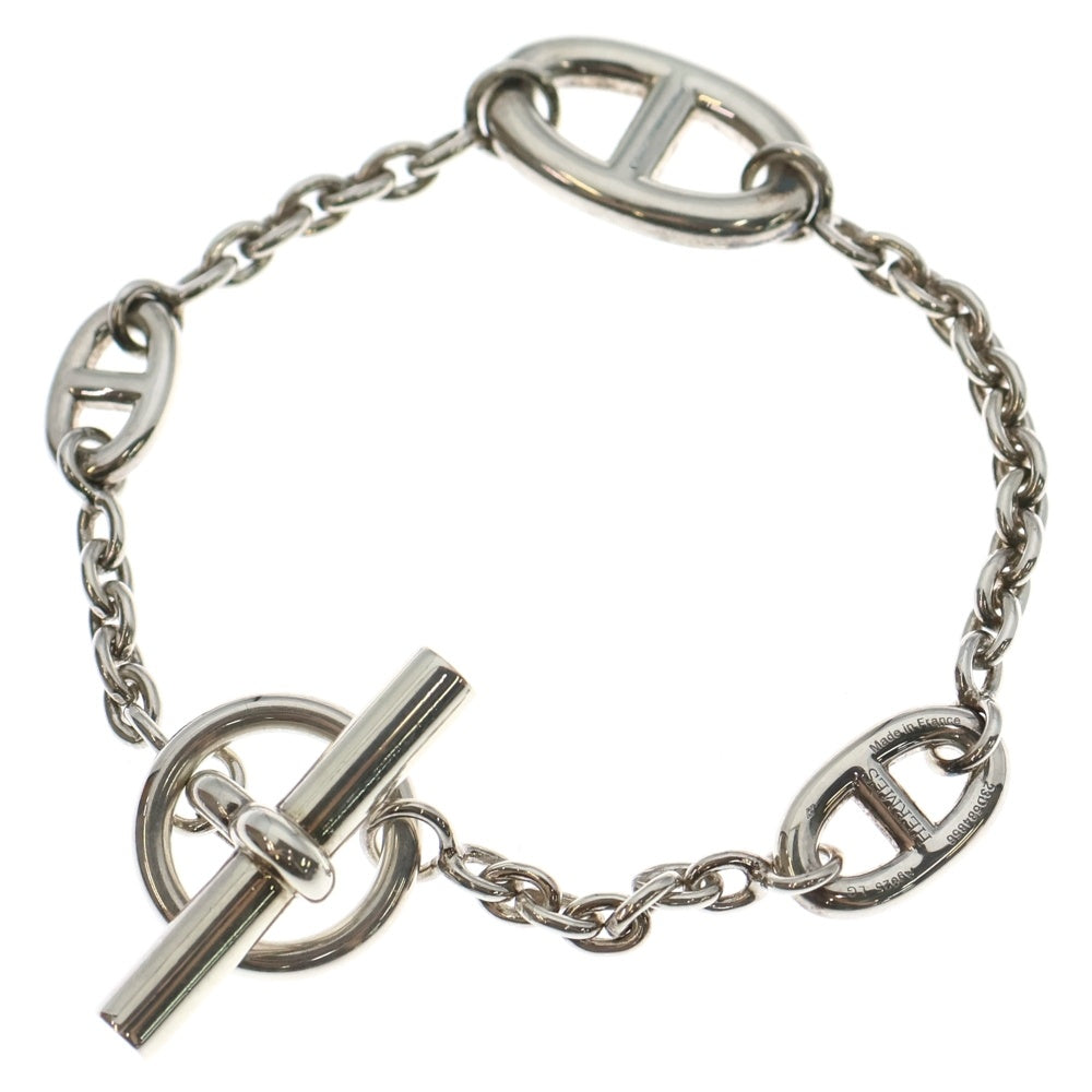 エルメス HERMES シルバーチェーン ブレスレット HERMES(エルメス) Chaine d'Ancre シェーヌダンクル ファランドール LG