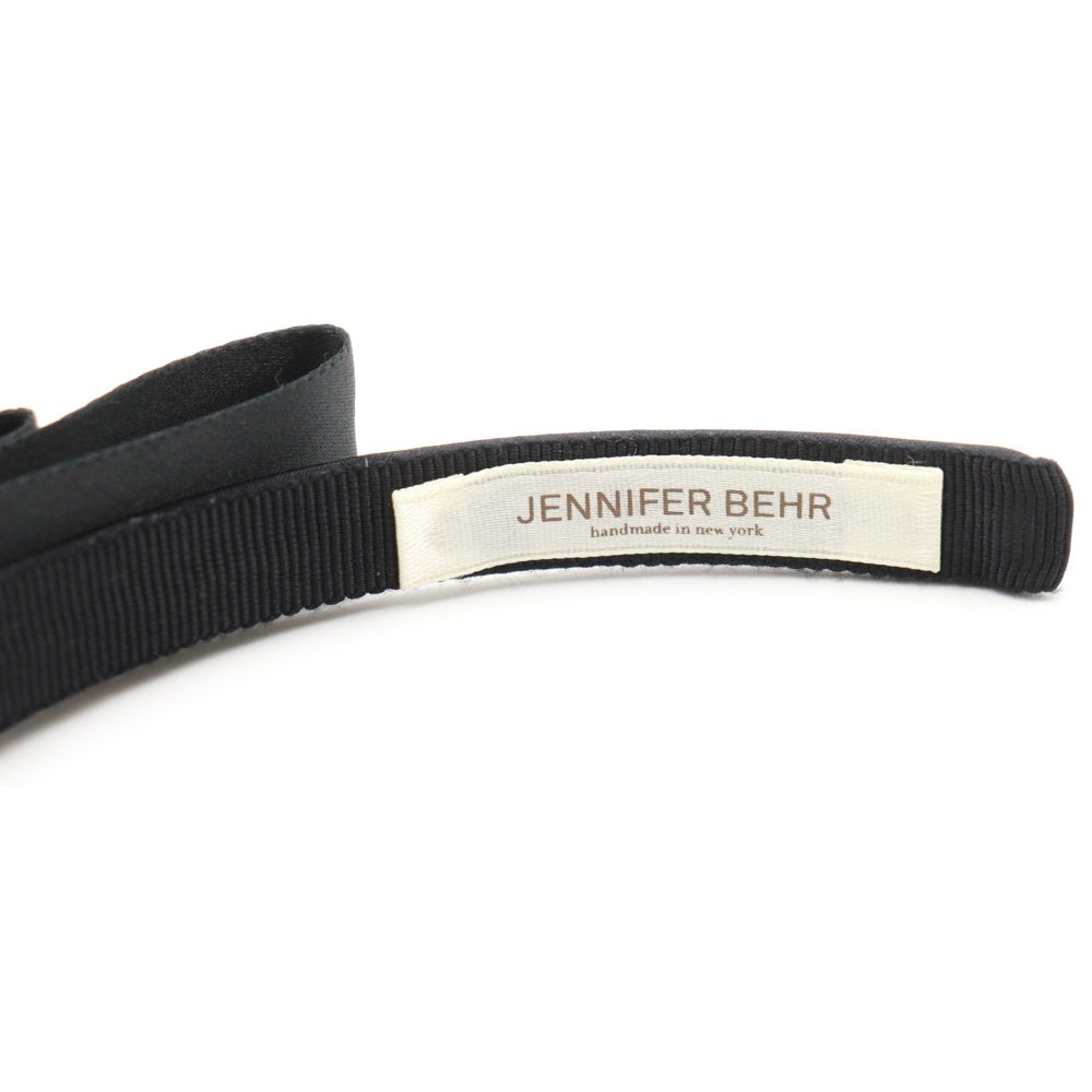 JENNIFER BEHR(ジェニファーベア) シルクリボンヘッドバンド カチューシャ レディース ブラック