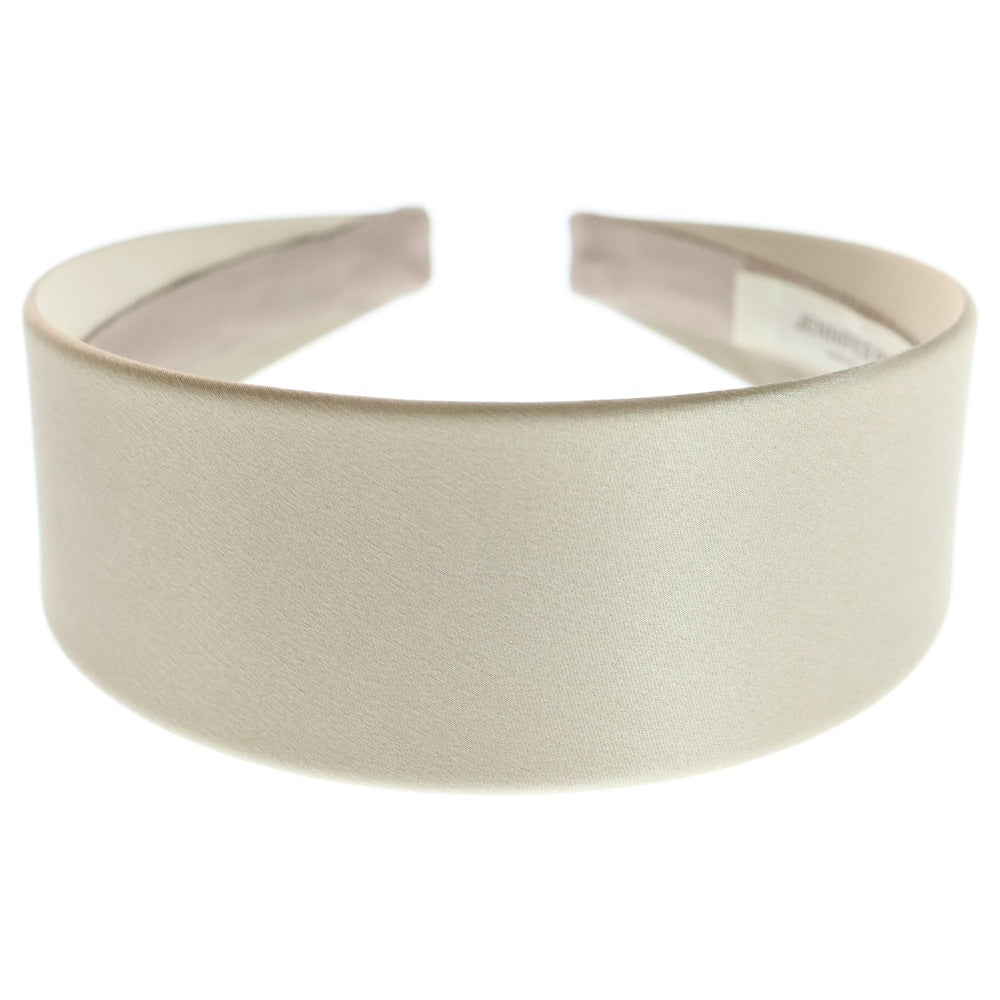 NO BRAND(ノーブランド) JENNIFER BEHR ジェニファーベア サテンヘッドバンド カチューシャ レディース ベージュ