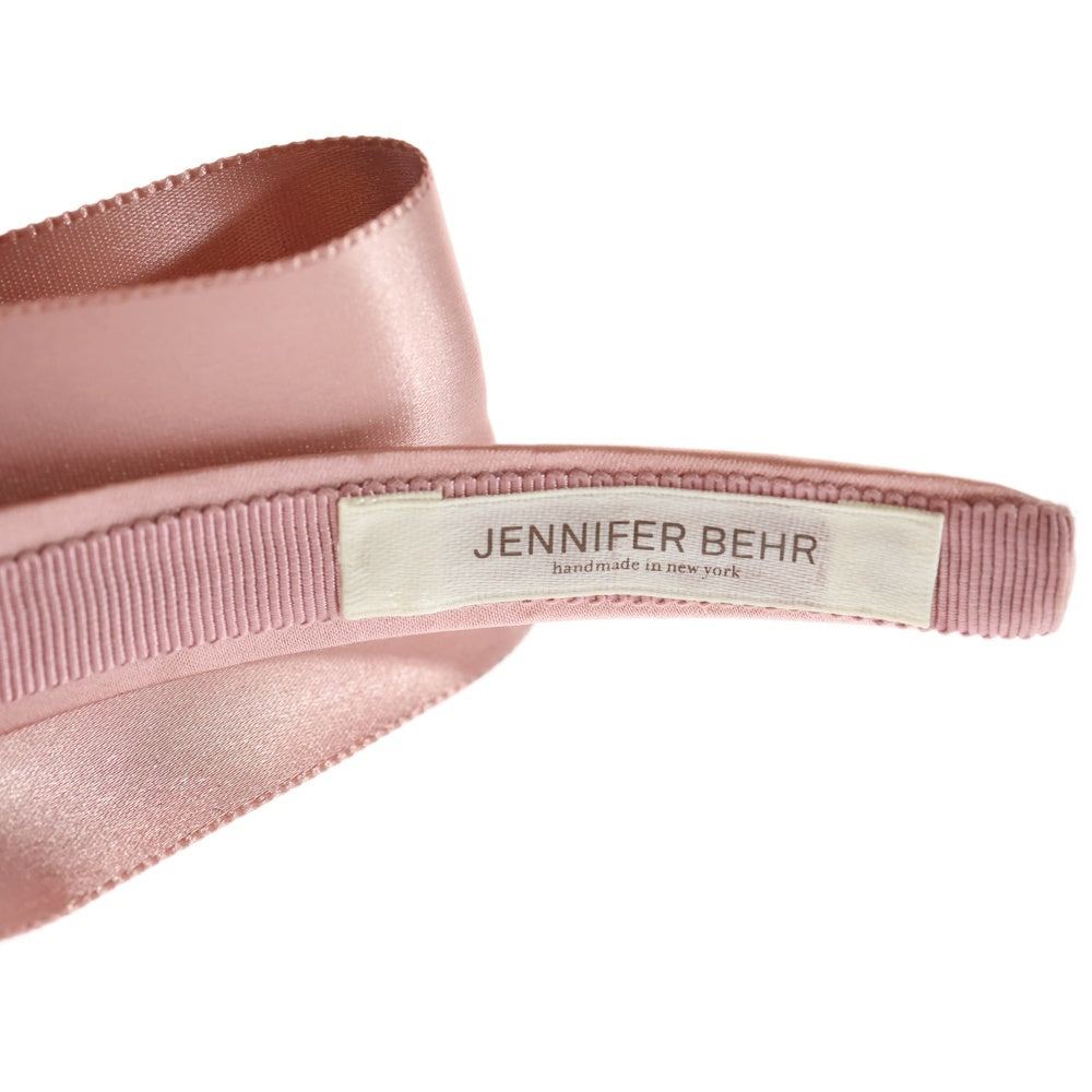 JENNIFER BEHR(ジェニファーベア) シルクリボン ヘッドバンド カチューシャ レディース ピンク