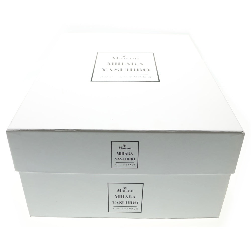 MAISON MIHARAYASUHIRO(メゾンミハラヤスヒロ) PETERSON23 OG Sole Canvas High-top Sneaker ピーターソン ソールデザイン キャンバスハイカットスニーカー ブラック A11FW701