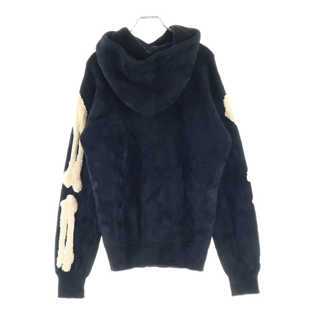 AMIRI(アミリ) BONES HOODIE ボーンズ フーディー プルオーバー パーカー ブラック