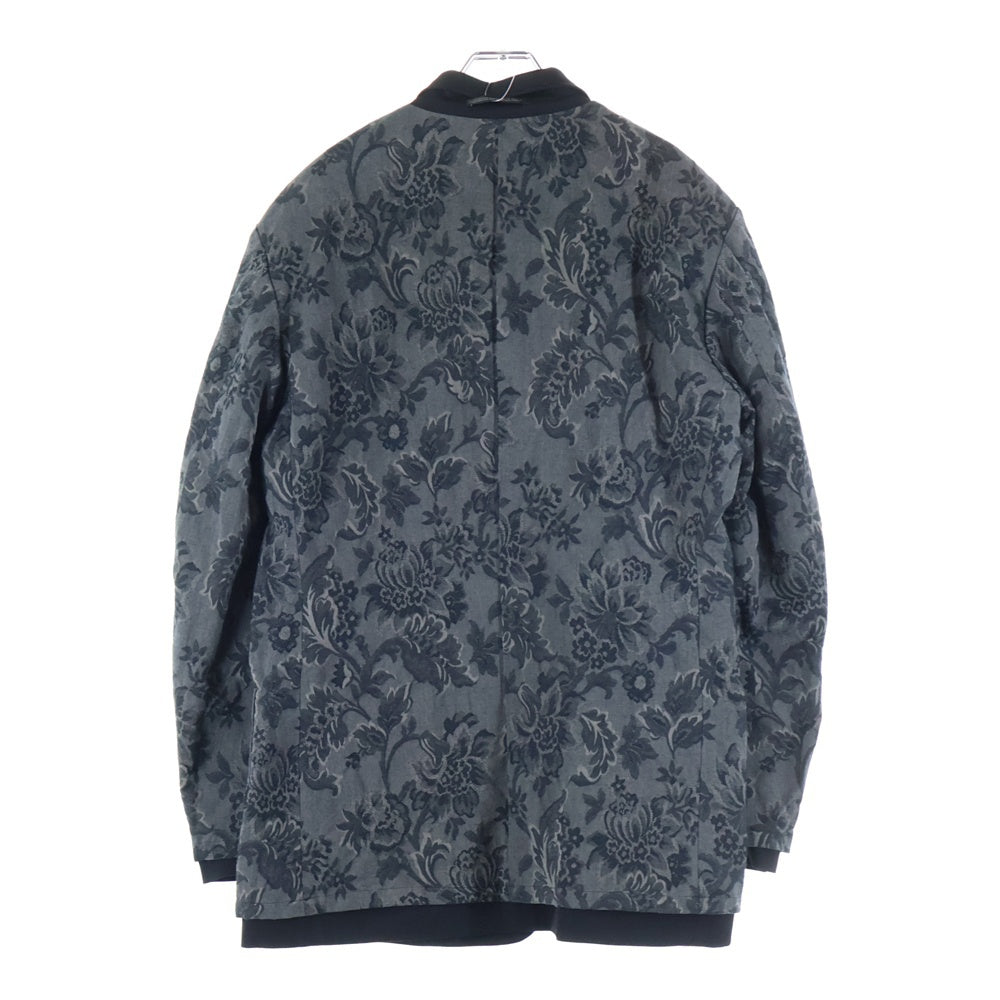 Yohji Yamamoto POUR HOMME(ヨウジヤマモト プールオム) 24AW 阪急限定 リバーシブル 3つボタンテーラードジャケット ブラック HO-J36-814