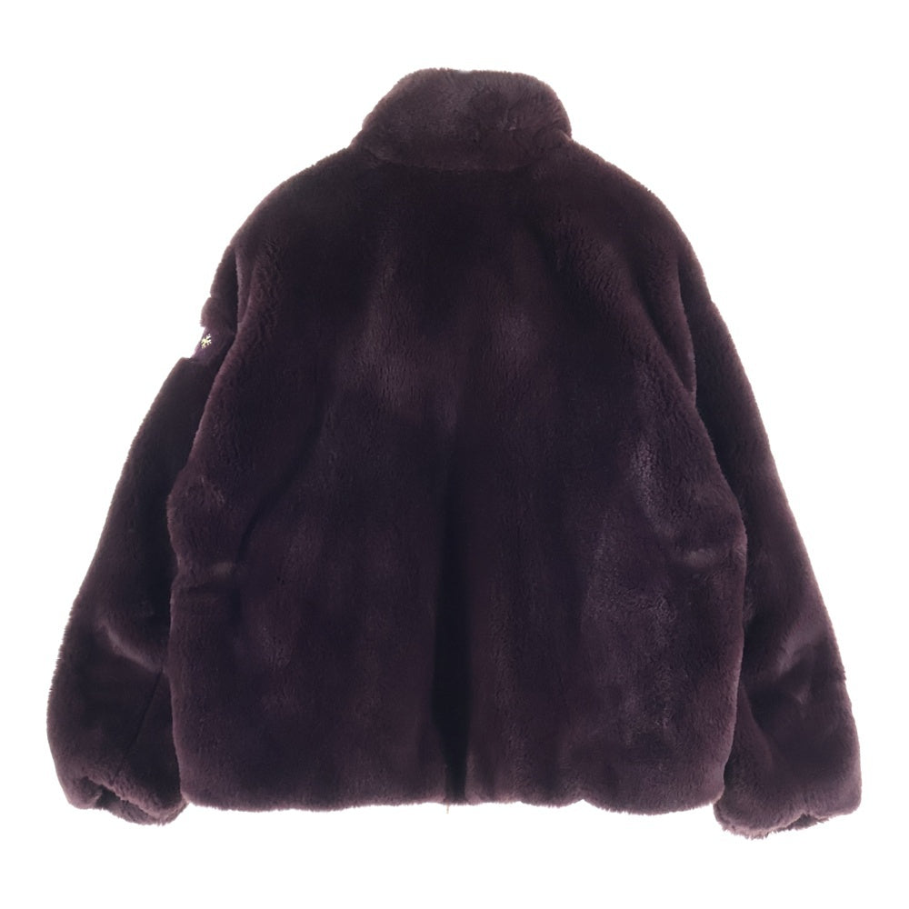 TATRAS(タトラス) 23AW BARBRA バルブラ フェイクファージップアップブルゾンジャケット レディース ワインレッド LTAT23A4903‐L