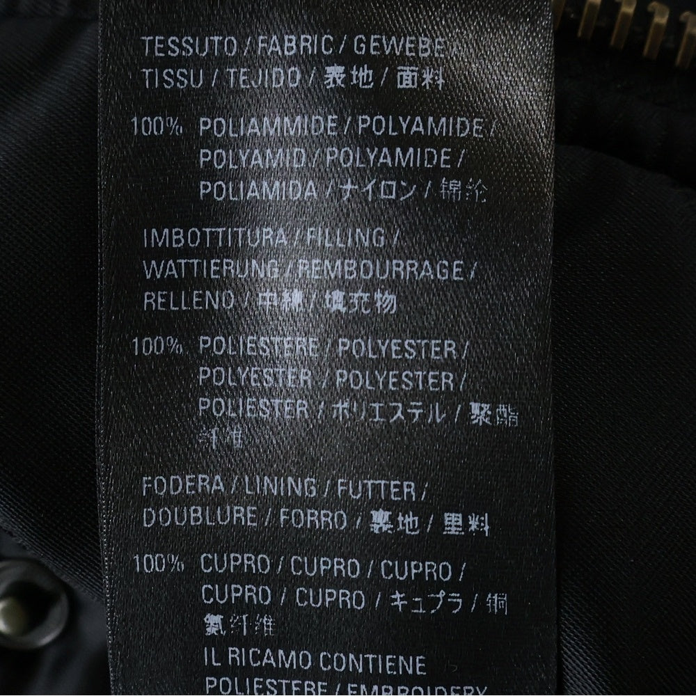 BALENCIAGA(バレンシアガ) I Love Techno Oversized Jacket バック刺繍デザイン ブルゾンジャケット ブラック 558158 TYD31