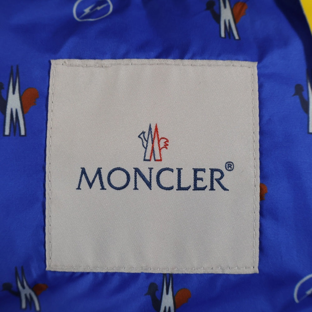 MONCLER GENIUS(モンクレール ジーニアス) ×FRAGMENT DESIGN SOPWITH GIUBBOTTO JACKET フラグメントデザイン ロングダウンジャケット ブラック E209U4230150 68950