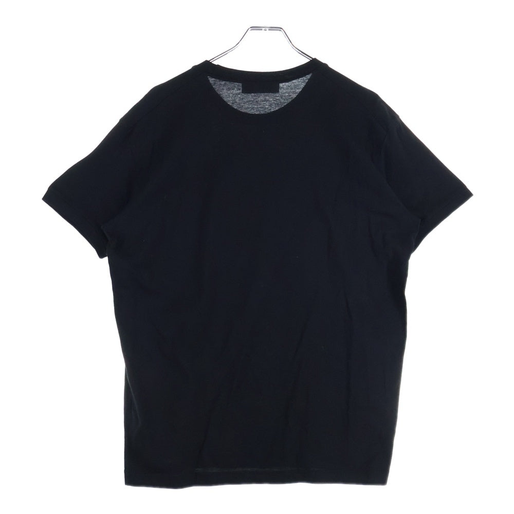 DSQUARED2(ディースクエアード) トライアングルプリント クルーネック半袖Tシャツカットソー ブラック S71GD0821 S22427
