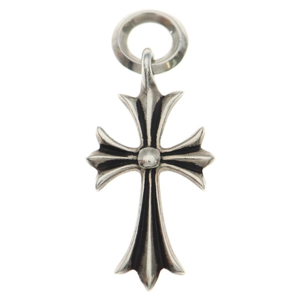 CHROME HEARTS(クロムハーツ) TINY CH CROSS タイニーCHクロス チャーム ネックレストップ シルバー BCA382