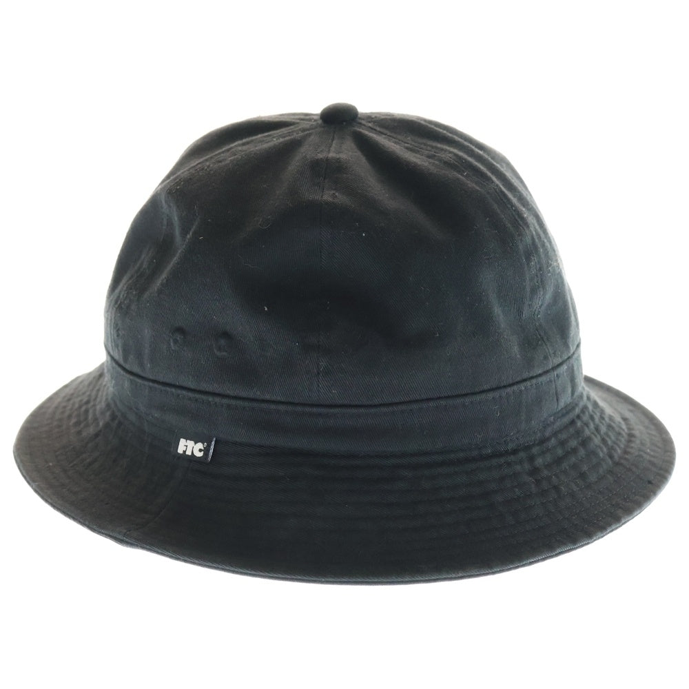 FTC(エフシーティー) ロゴタグ コットン バケットハット 帽子 ブラック FTC015SPH08