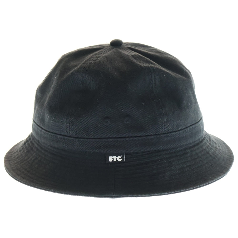 FTC(エフシーティー) ロゴタグ コットン バケットハット 帽子 ブラック FTC015SPH08