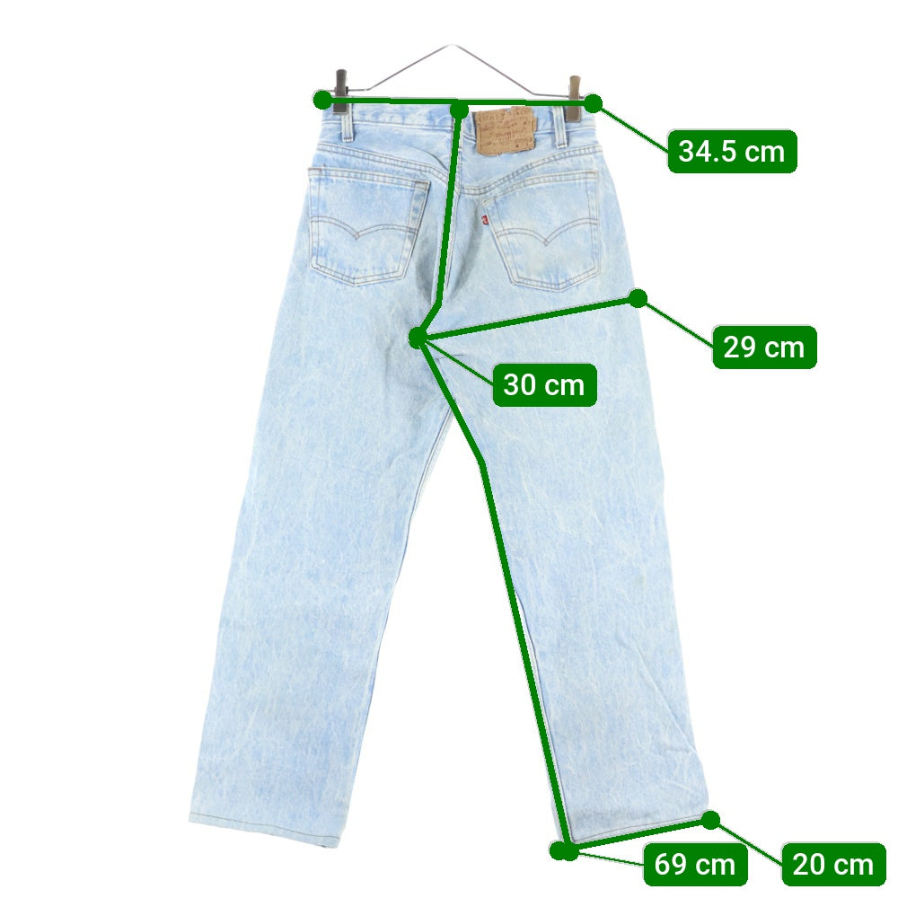 Levi's(リーバイス) 90s 501xx ボタン裏520 USA製 ボタンフライデニムパンツ インディゴ