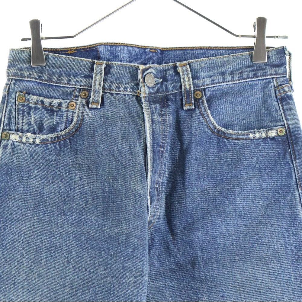 Levi's(リーバイス) 90s 501xx ボタン裏553 USA製 ボタンフライデニムパンツ インディゴ
