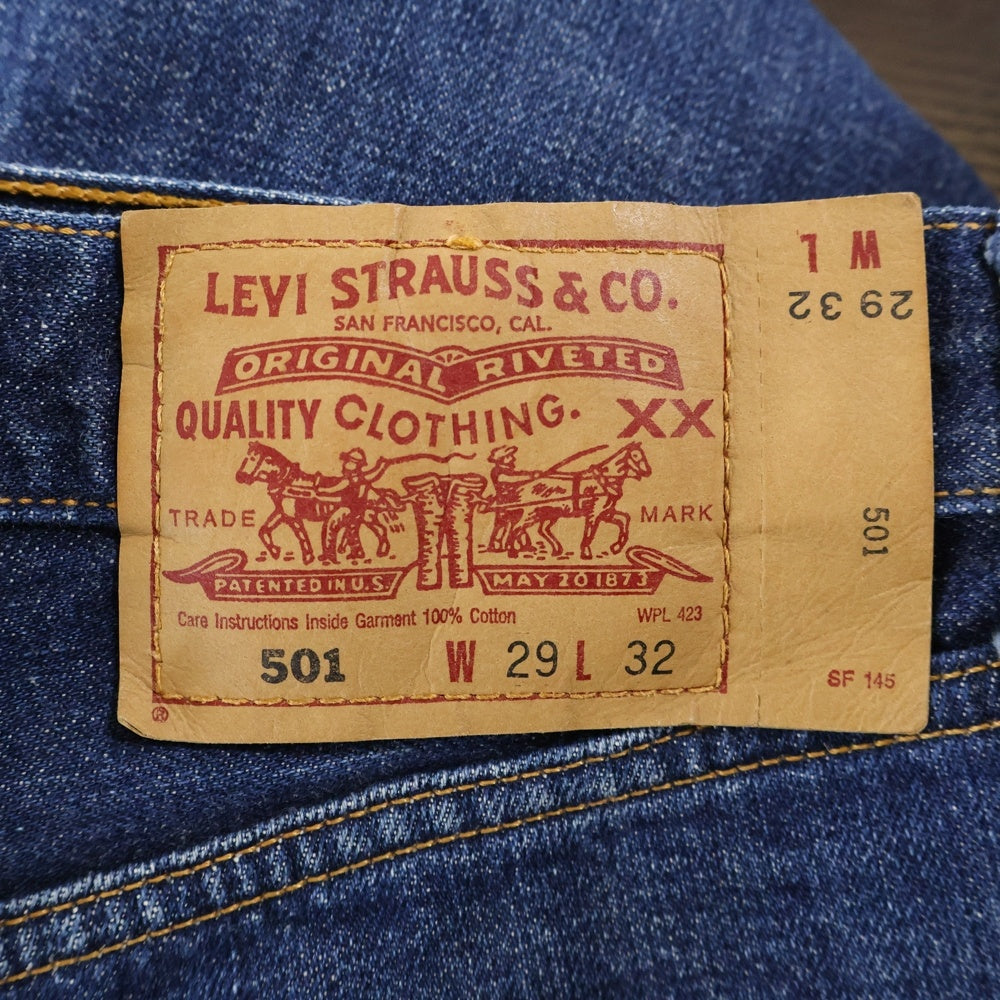 Levi's(リーバイス) 00s 501xx ボタン裏359 フィリピン製 ボタンフライデニムパンツ インディゴ
